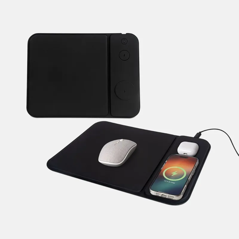 Mouse promocionales pad cargador iskra
