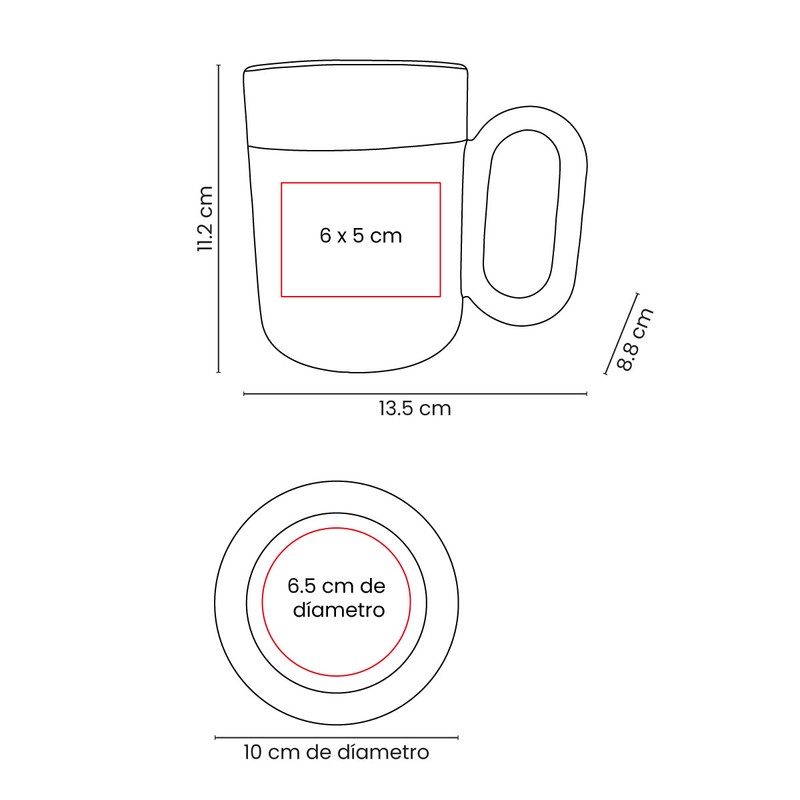 Set de taza vesper