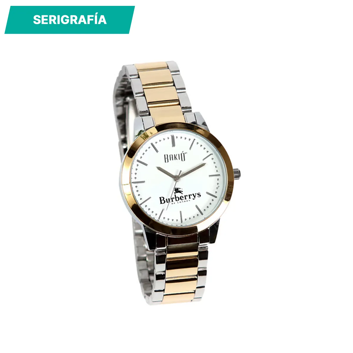 Reloj promocionales de pulso baki&oacute; 