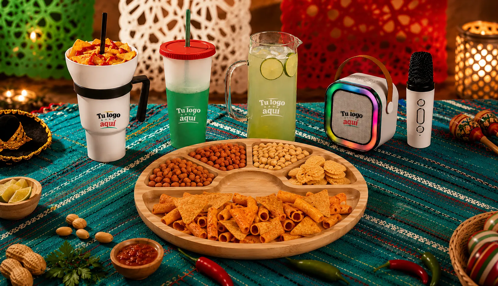 Artículos promocionales para Fiestas Patrias personalizados para empresas.